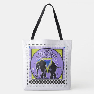 Elephant Parad i Lavender Tygkasse