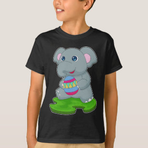 Elephant Påsk Påskägg T Shirt