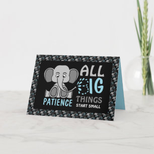 Elephant Patience Kort
