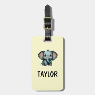 Elephant Personlig Colorful Bag-ryggsäck Bagagebricka