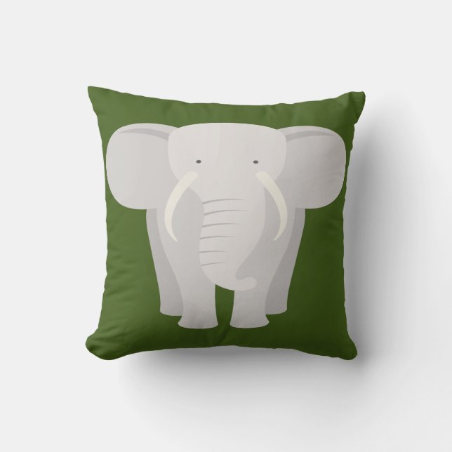 Elephant Pillow Kudde (Framsida)