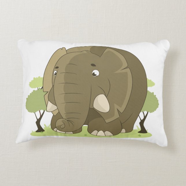 Elephant Pillow Prydnadskudde (Baksidan)