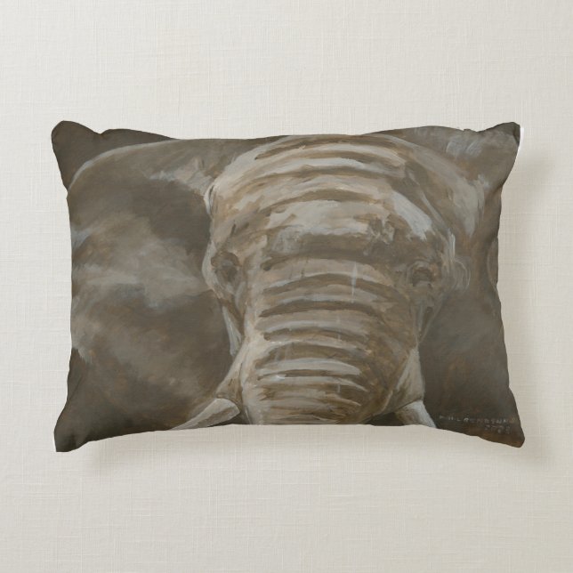 elephant pillow prydnadskudde (Framsidan)