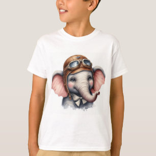 Elephant Pilot T Shirt