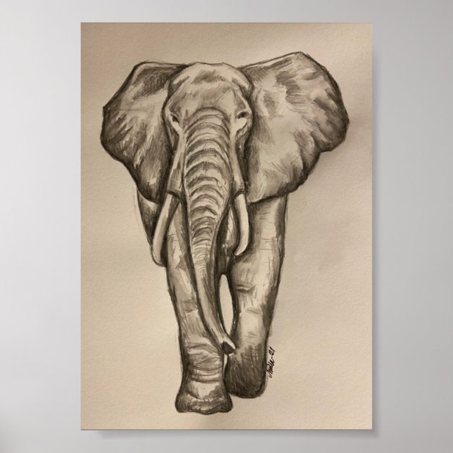 Elephant poster (Framsidan)