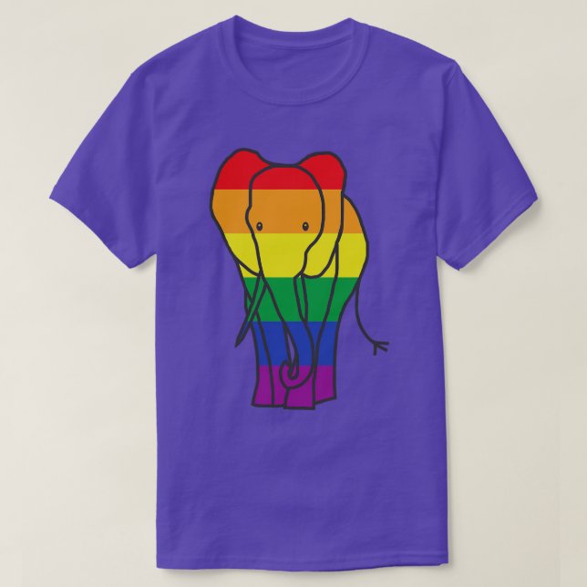 Elephant Pride T Shirt (Design framsida)