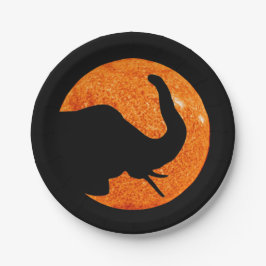 Elephant Profile Solar Eclipse
