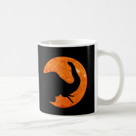 Elephant Profile Solar Eclipse Kaffemugg