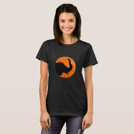 Elephant Profile Solar Eclipse T-shirt