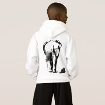 Elephant promenad T-Shirt Hoodie