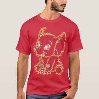 Elephant Pumpkins Line Halloween T Shirt