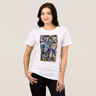 Elephant Rider Abstrakt Jeff Hankamer Artjunkhaus T Shirt