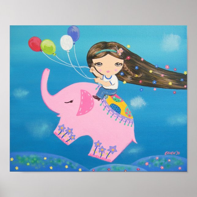 Elephant Rider Poster (Framsidan)