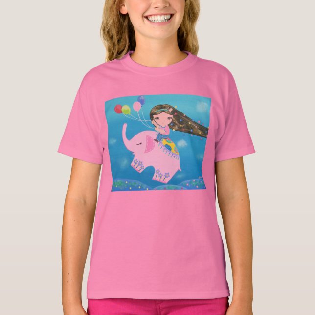 Elephant Rider T-shirt (Framsida)