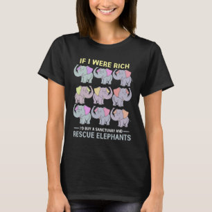 Elephant Rik Buy Sanctuary Rädding Elepants Zoo T Shirt