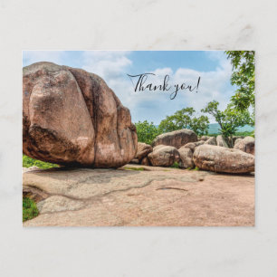 Elephant Rocks State Park Tacksamhets vykort