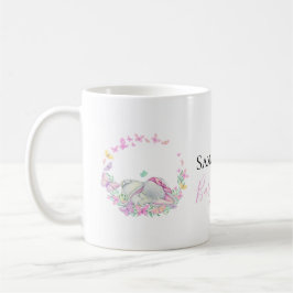 Elephant rosa butterflies Coffe Mugg