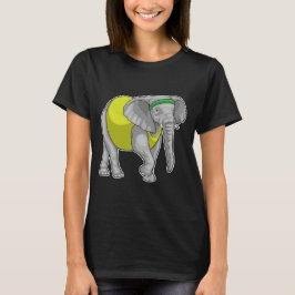 Elephant Running Fitness T Shirt