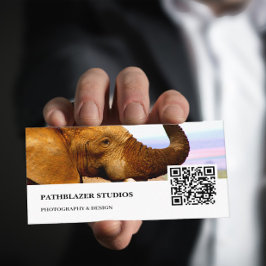 Elephant Scents | Fotografi av vilda djur | Visitkort