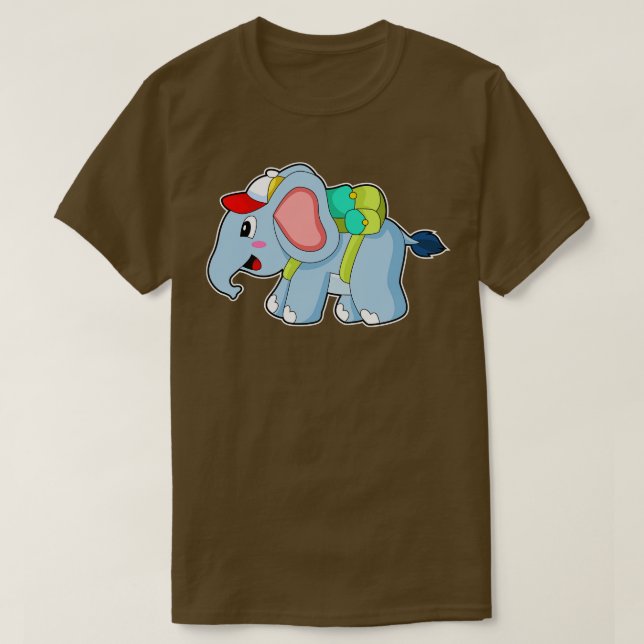 Elephant School-ryggsäck T Shirt (Design framsida)