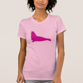 Elephant Seal Shirt Fuschia T