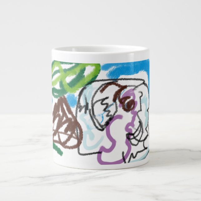 Elephant SET Jumbo Mugg (Framsidan)