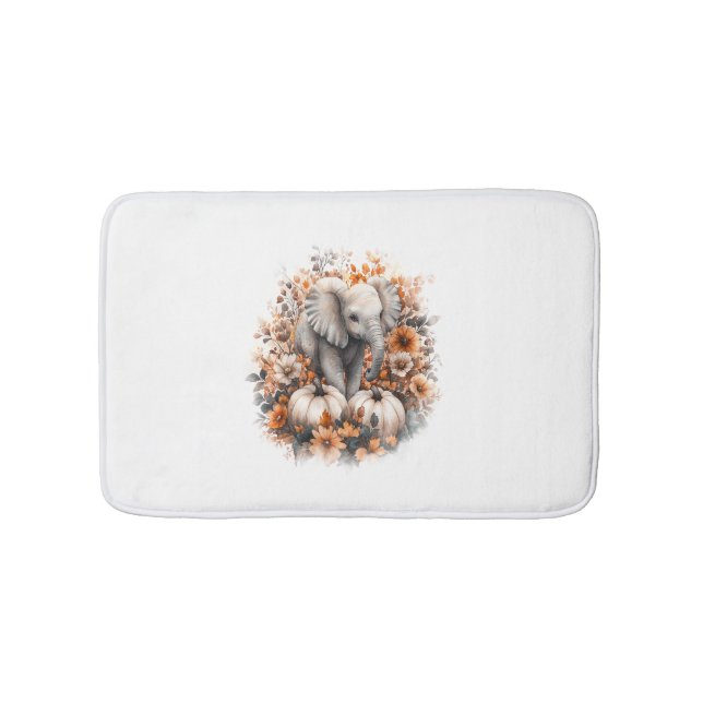 Elephant Shirt Land Pumpkin Badrumsmatta (Framsidan)