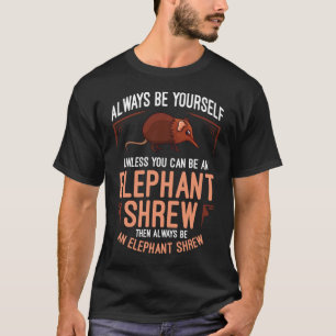 Elephant Shrew Gift Sengi Cute Jumping Mouse T Shirt