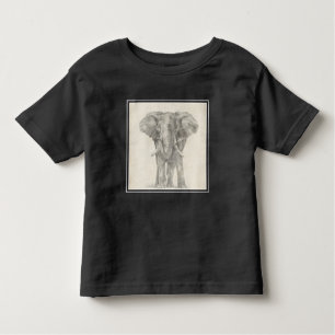 Elephant Sketch T Shirt