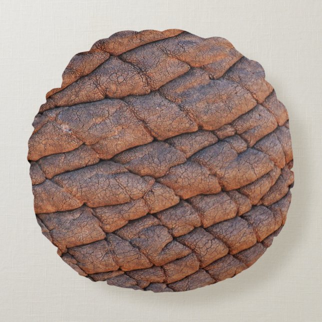 Elephant Skin Rund Kudde (Framsidan)