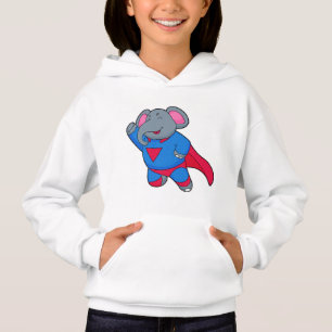 Elephant som Superhjälte T Shirt
