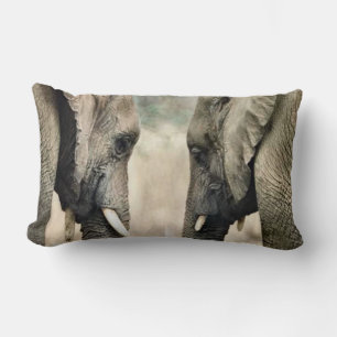 Elephant Soulmates Lumbarkudde