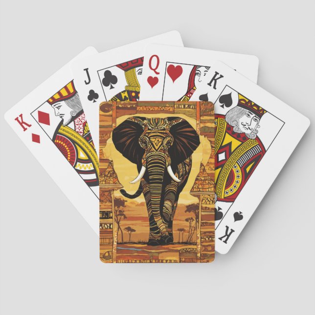 Elephant ~Spelkort Casinokort (Baksidan)