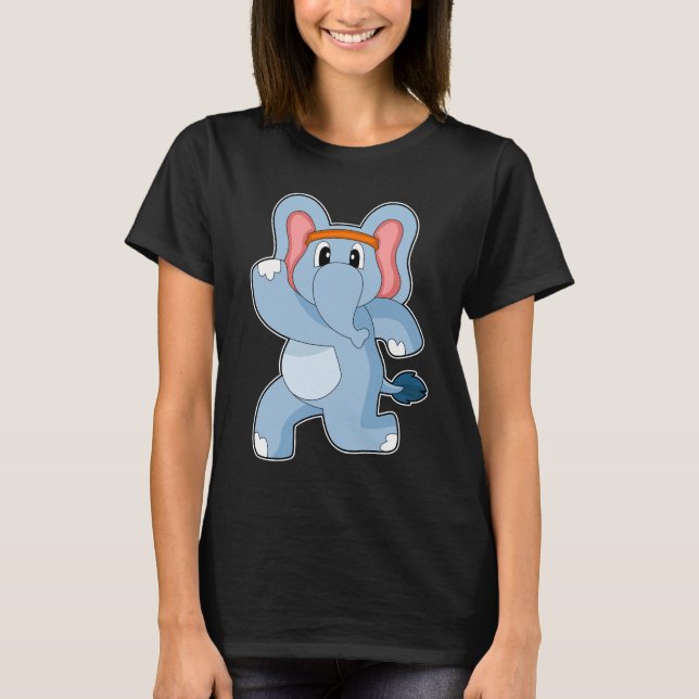 Elephant Springer Running T Shirt (Framsida)