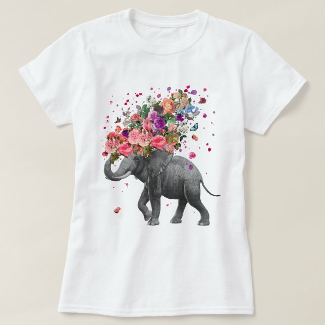 Elephant Stänk T-shirt (Design framsida)