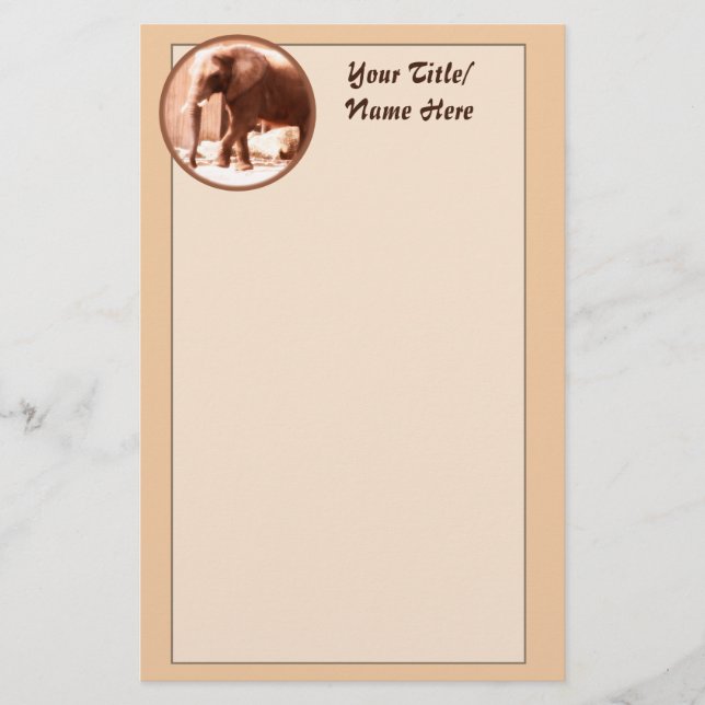 Elephant Stationery (Framsida)
