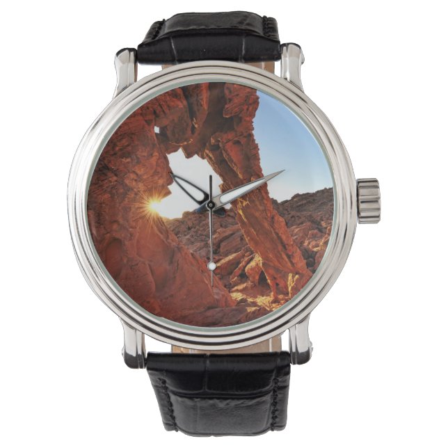 Elephant Sten i branddalen Armbandsur (Framsida)