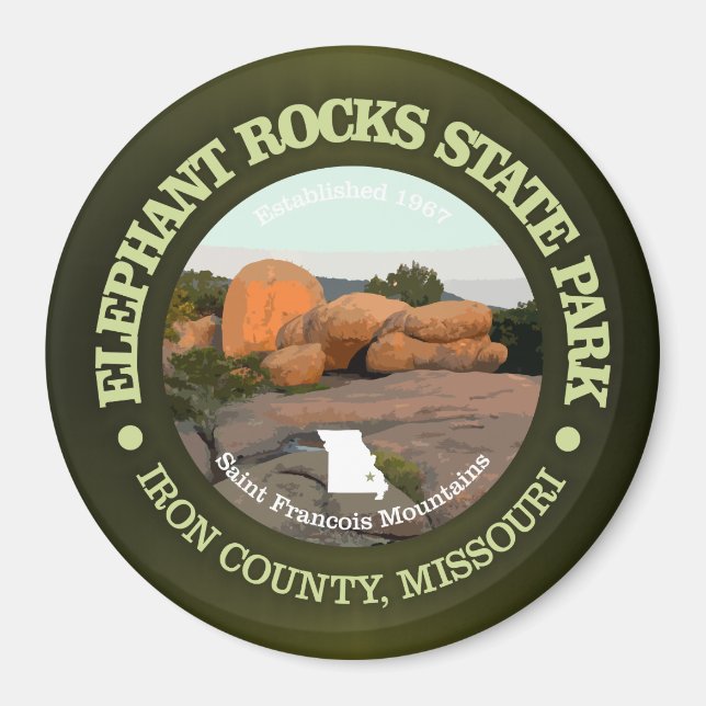 Elephant Sten SP Magnet (Framsidan)