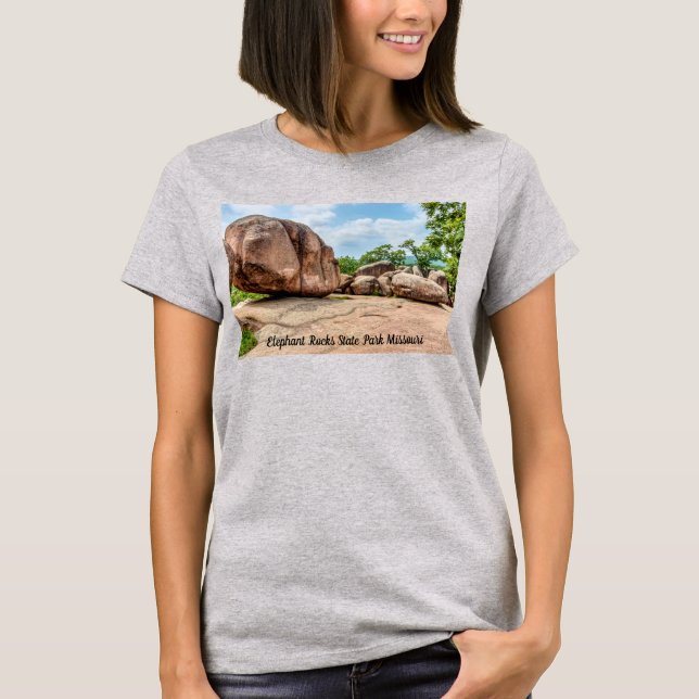 Elephant Sten State Park Women's T-Shirt (Framsida)