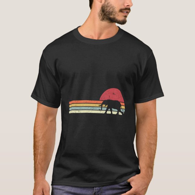 Elephant Stil T Shirt (Framsida)