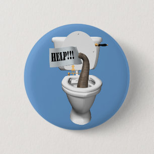 Elephant Stuck in Toilet Knapp