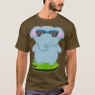 Elephant Sunglasses T Shirt