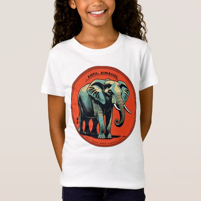 Elephant T Shirt (Framsida)
