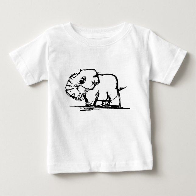 Elephant T Shirt (Framsida)
