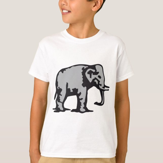 elephant t shirt (Framsida)