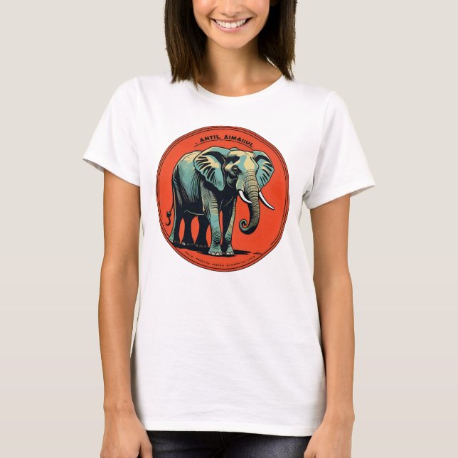 Elephant T Shirt (Framsida)