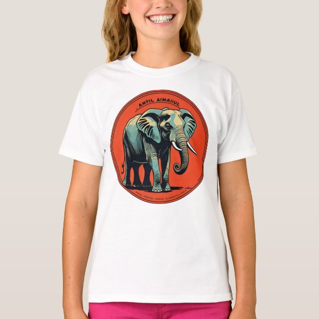 Elephant T Shirt (Framsida)