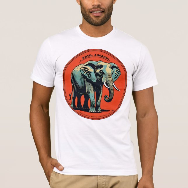 Elephant T Shirt (Framsida)