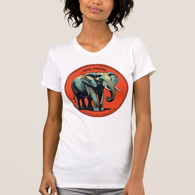 Elephant T Shirt (Framsida)