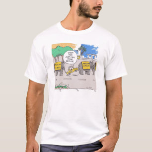 Elephant Taxi Line-skjorta Tee